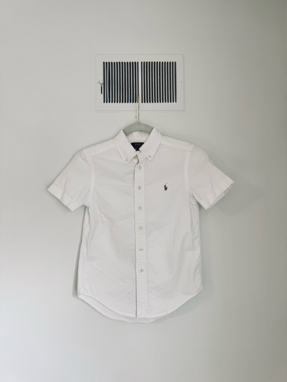 Polo by Ralph Lauren kids White Short-Sleeve Button-Down Shirt